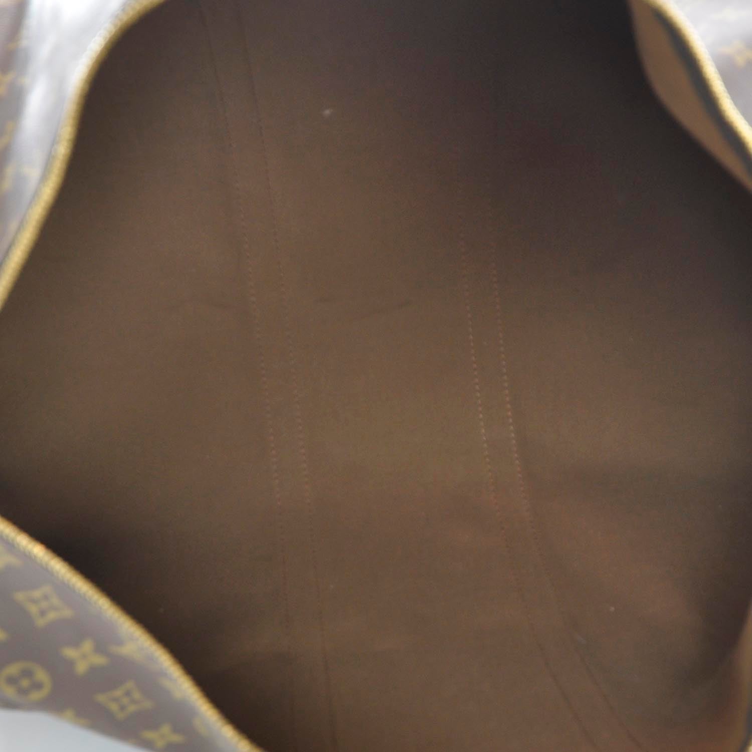 Louis Vuitton Monogram Keepall 55 + Strap 7 of 10