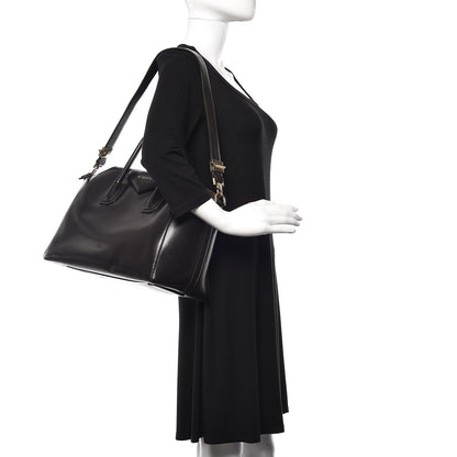 Givenchy Shiny Lord Calfskin Medium Antigona Dark Brown 2 of 12