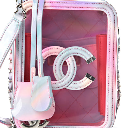 Chanel Plexiglass Vertical Vanity Bag Pink 7 of 9