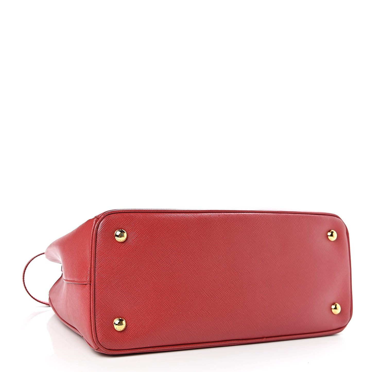 Saffiano Lux Medium Tote Fuoco