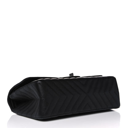 Chanel Sheepskin Chevron Quilted 2.55 Reissue 226 Flap So Black 3 of 7