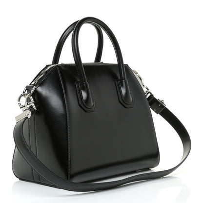 Givenchy Shiny Lord Calfskin Small Antigona Black 2 of 13