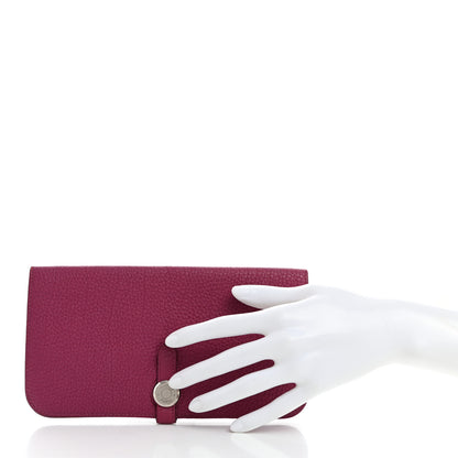 Hermes Togo Dogon Recto Verso Wallet Tosca 2 of 7