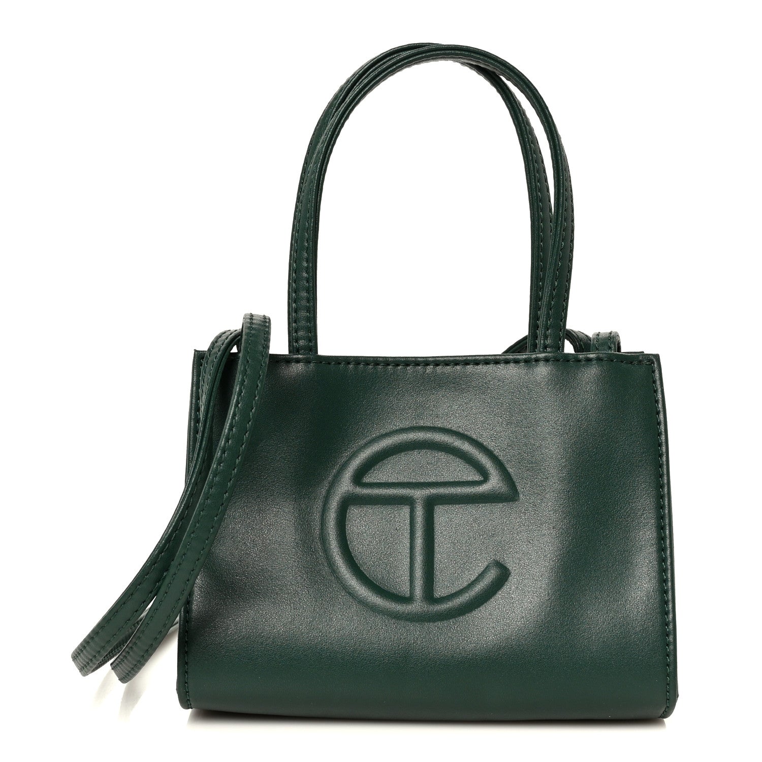 Telfar Vegan Leather Small Shopping Bag Leaf 1 of 10