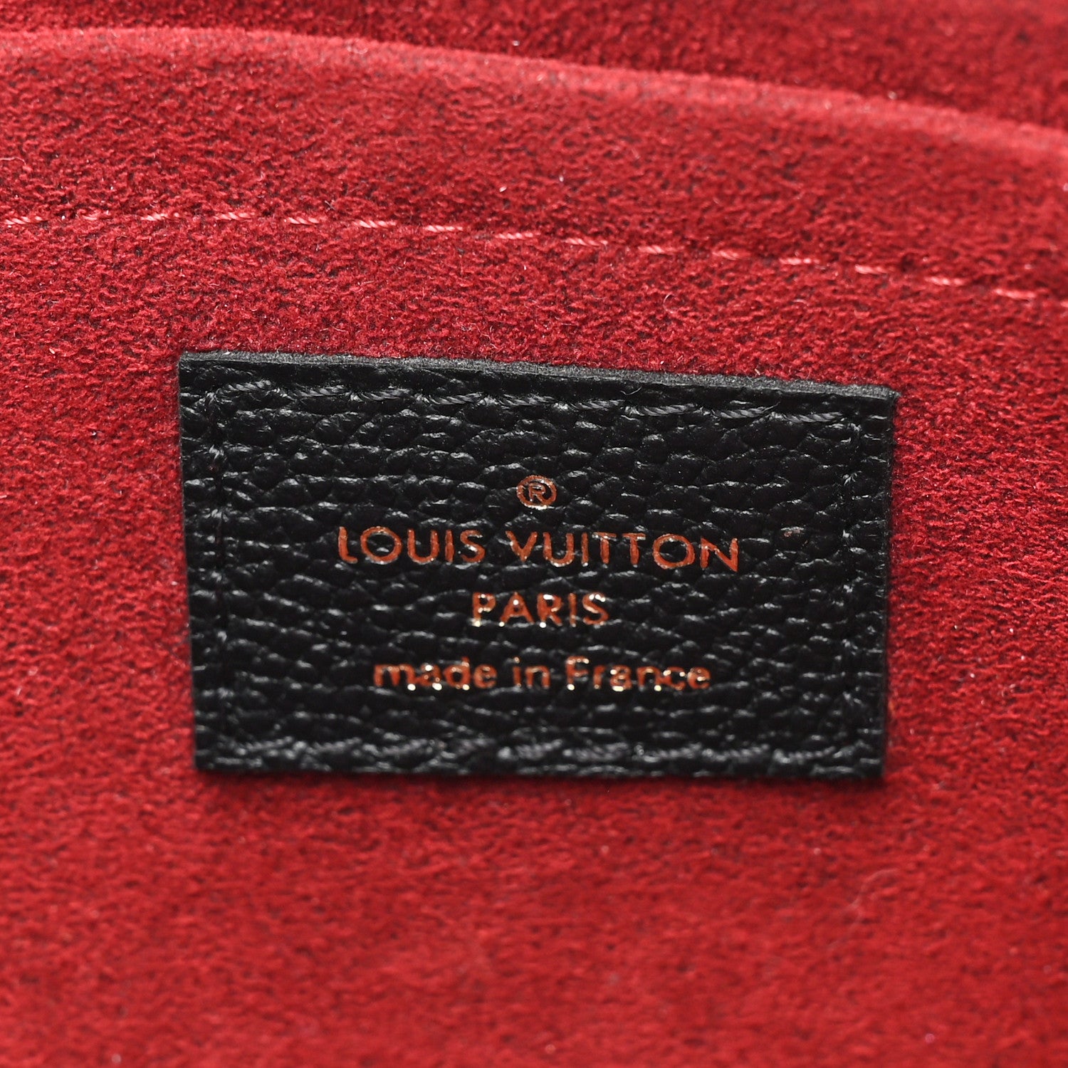 Louis Vuitton Empreinte Monogram Giant Multi Pochette Accessories Black Beige 7 of 11