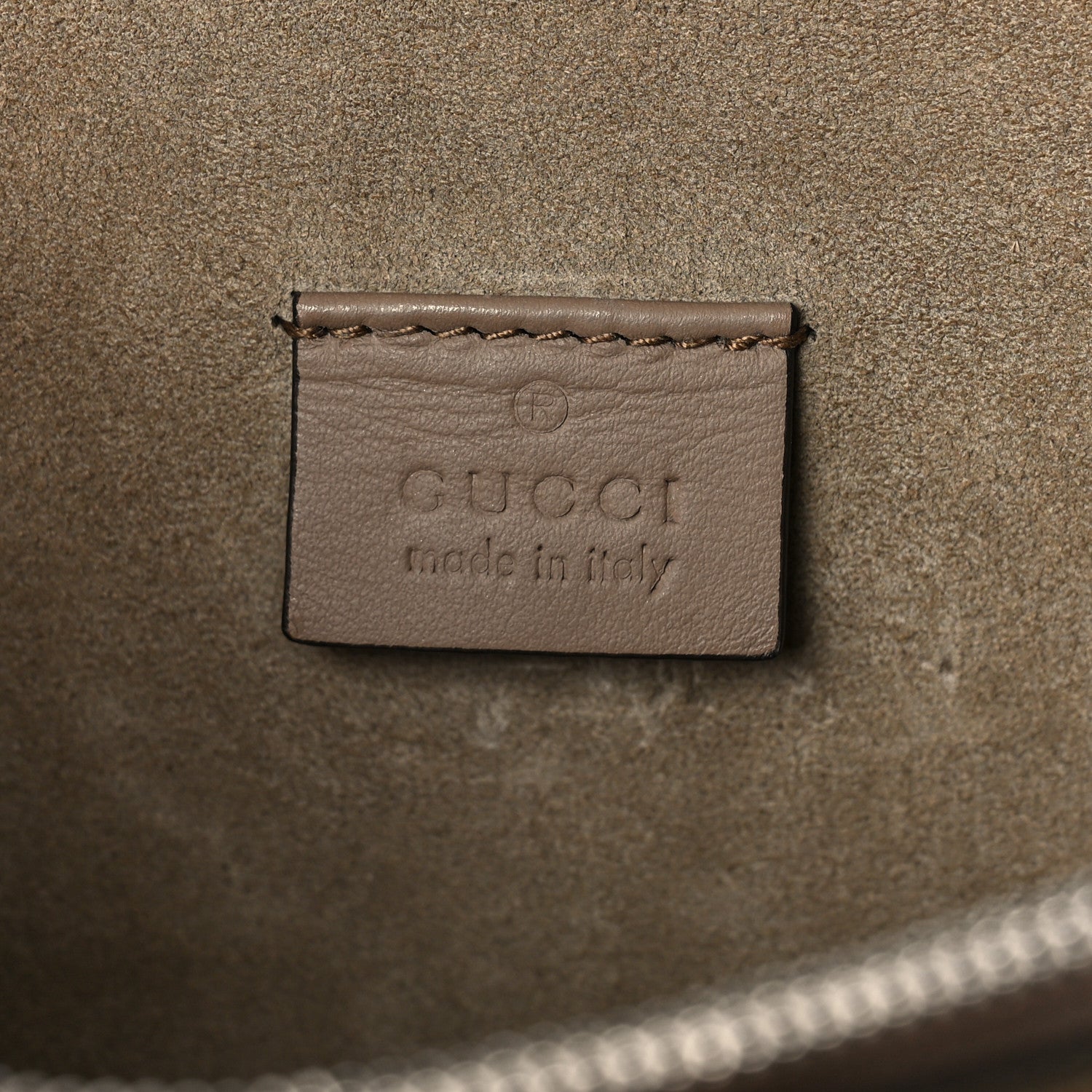 Gucci GG Supreme Monogram Medium Dionysus Shoulder Bag Taupe 6 of 13
