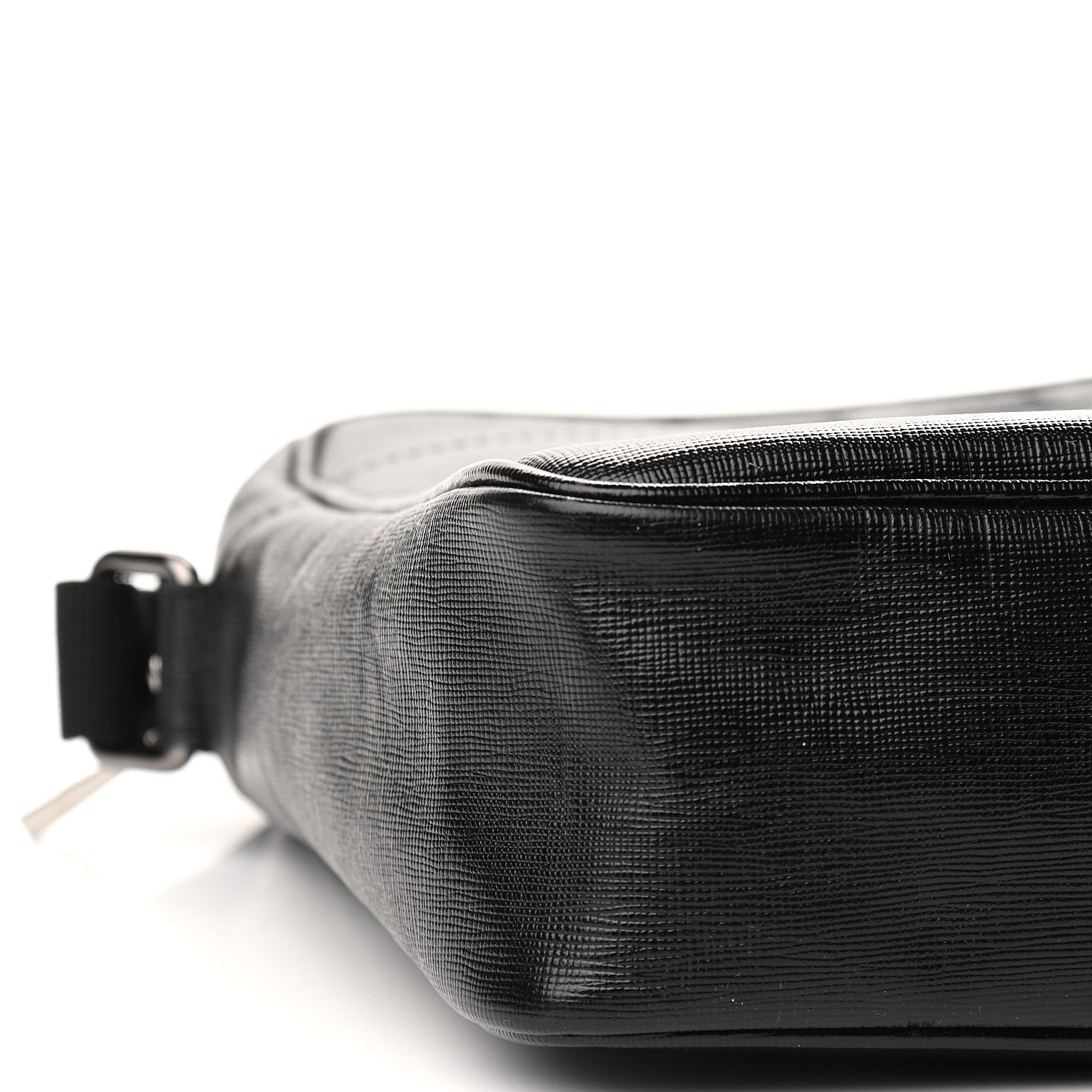 Versace Calfskin Messenger Bag Black 8 of 9
