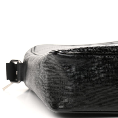 Versace Calfskin Messenger Bag Black 8 of 9