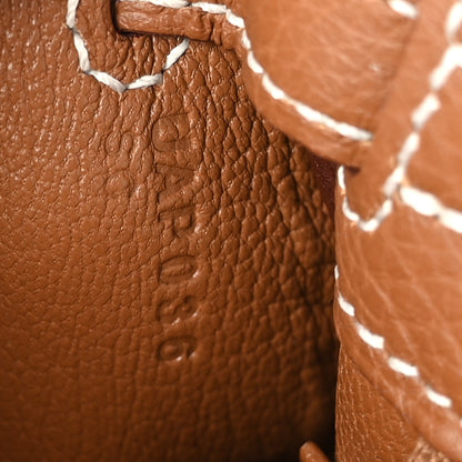 Hermes Togo Kelly Retourne 25 Gold 7 of 10