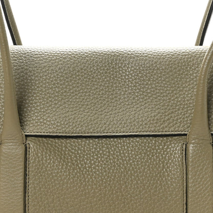 Mulberry Heavy Grain Small Soft Bayswater Satchel Linen Green 7 of 9