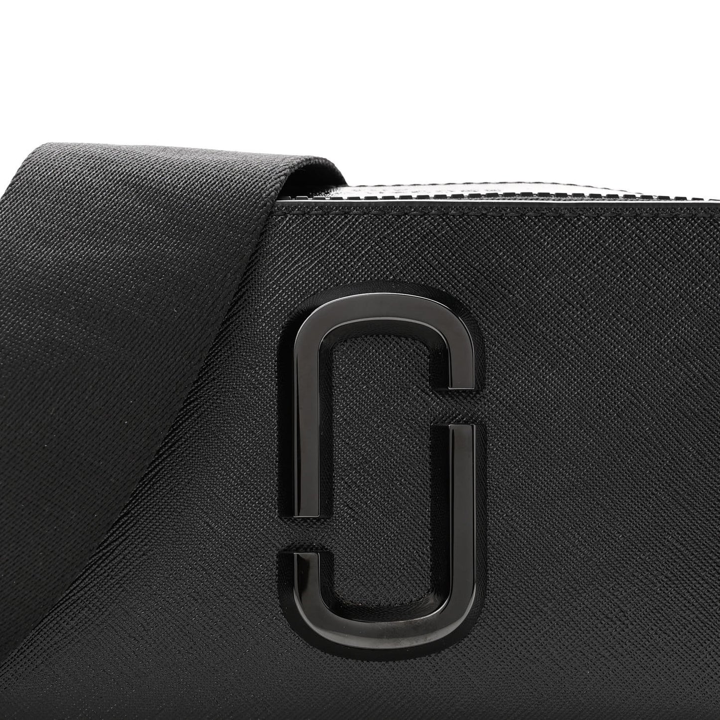 Saffiano Snapshot Camera Bag Black