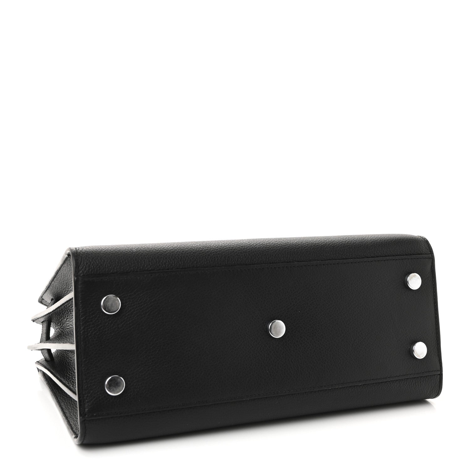 Saint Laurent Grained Calfskin Baby Sac De Jour Black 4 of 9