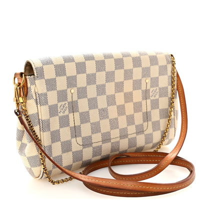 Louis Vuitton Damier Azur Favorite MM 4 of 23