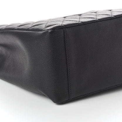 Chanel Caviar Quilted Grand Shopping Tote GST Black 6 of 11