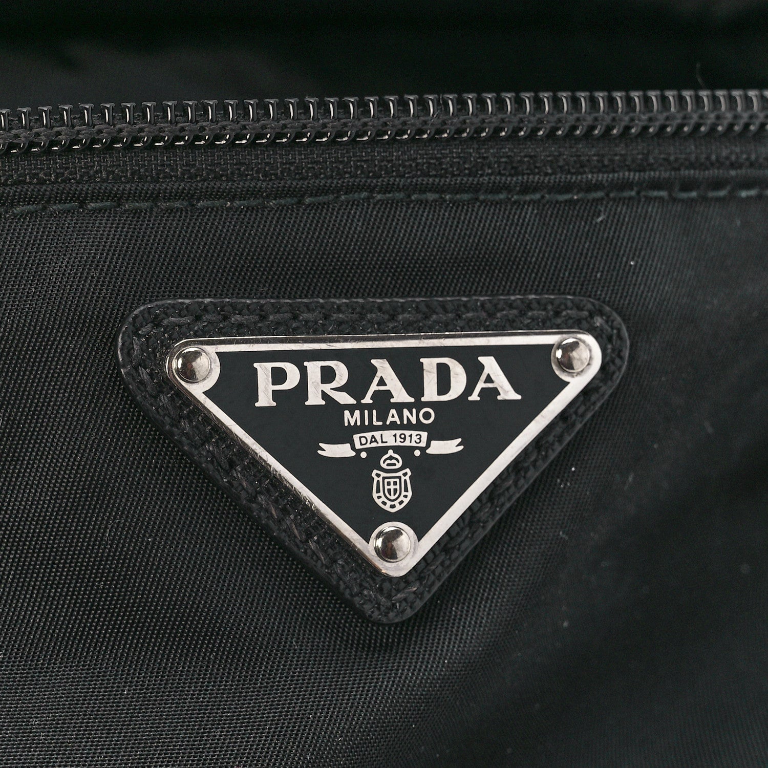 Prada Tessuto Nylon Montagna Belt Bag Black 7 of 11