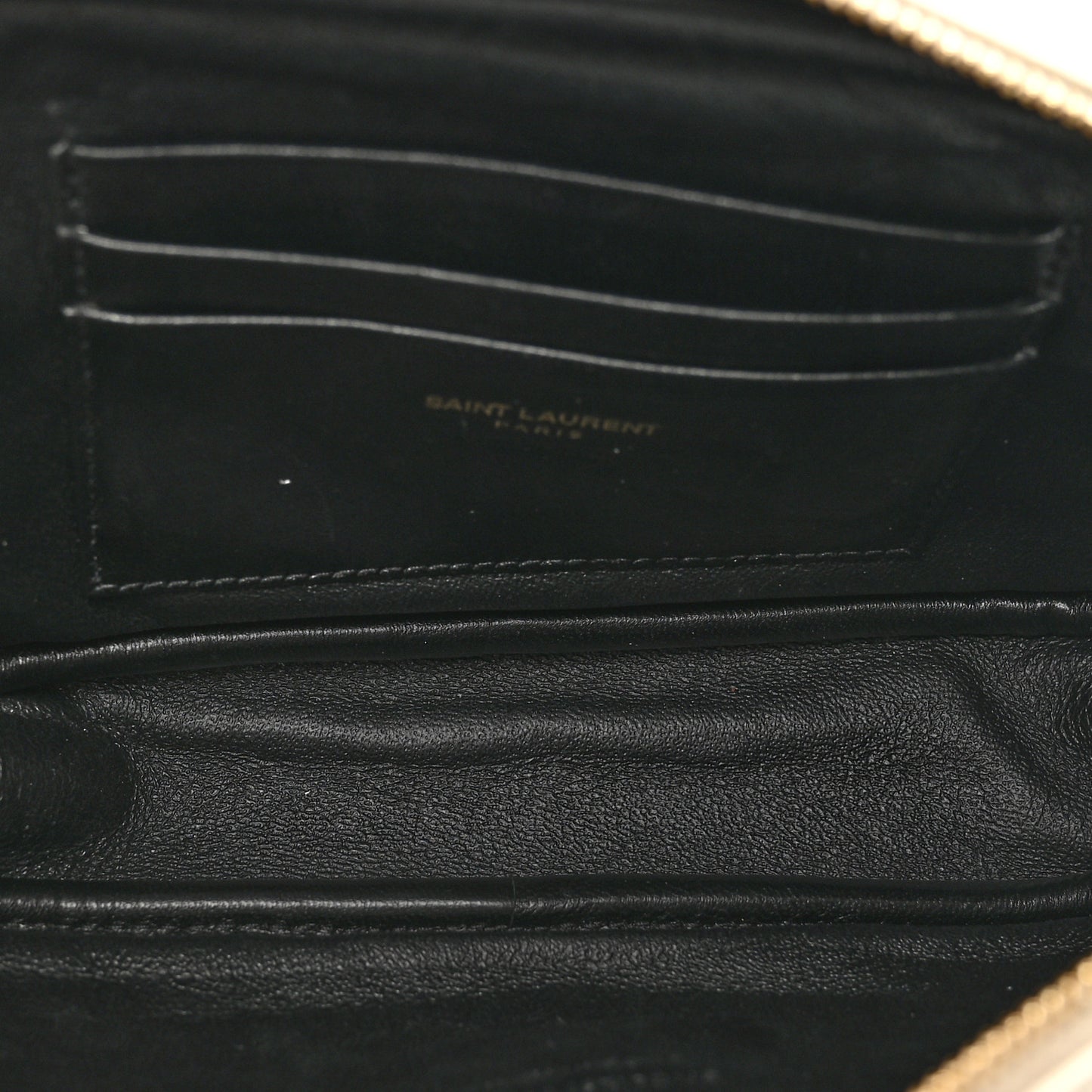 Grain De Poudre Matelasse Monogram Mini Lou Camera Bag Crema Soft