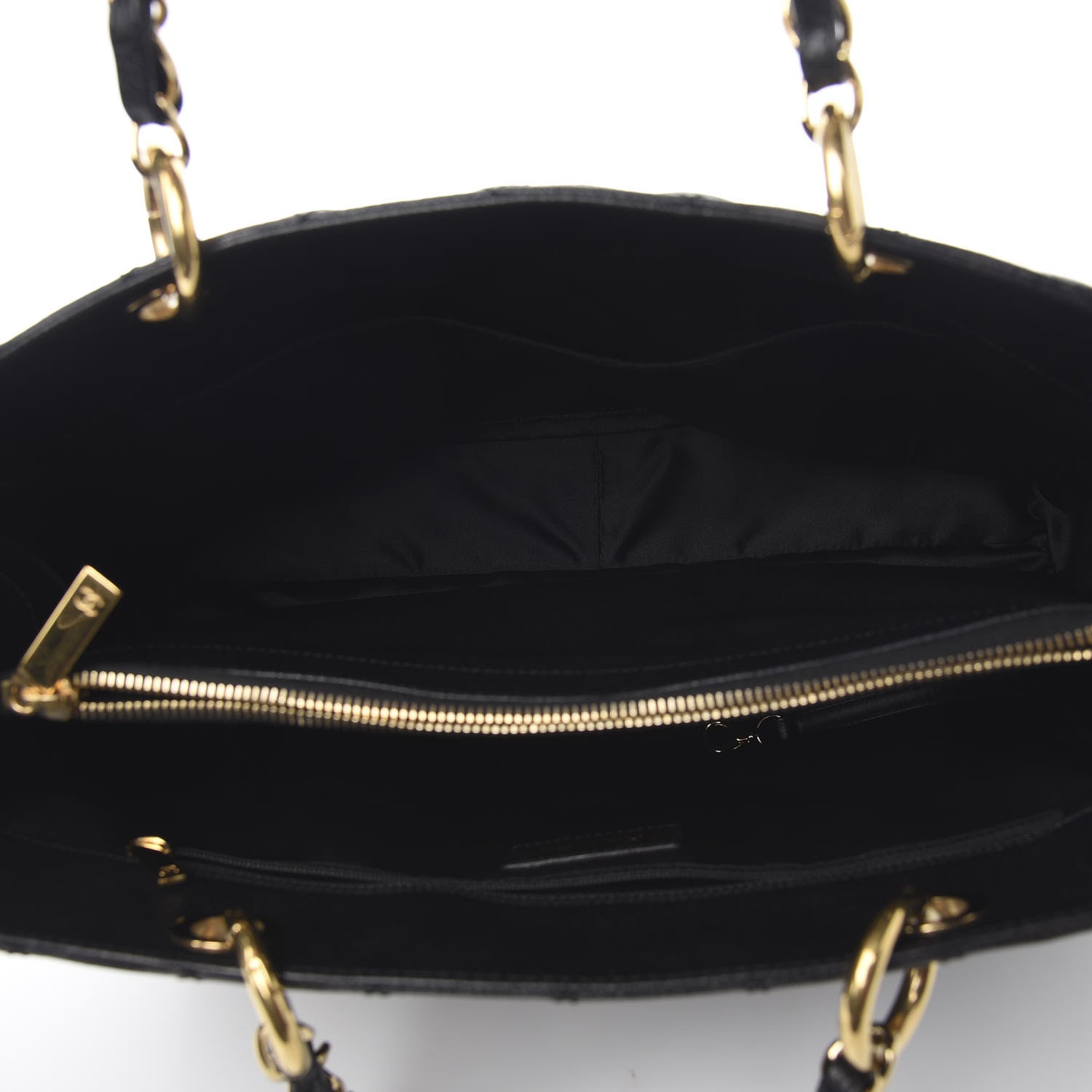 Chanel Caviar Quilted Grand Shopping Tote GST Black 4 of 9