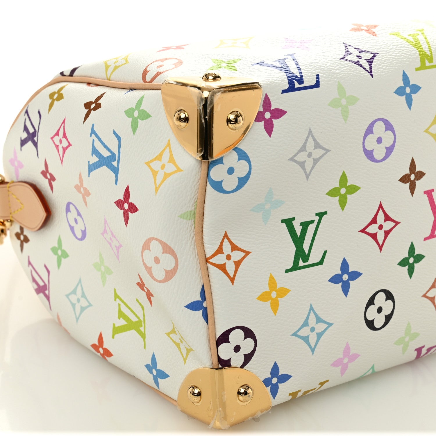 Louis Vuitton LV X TM Monogram Multicolor Speedy Bandouliere 25 White 8 of 9