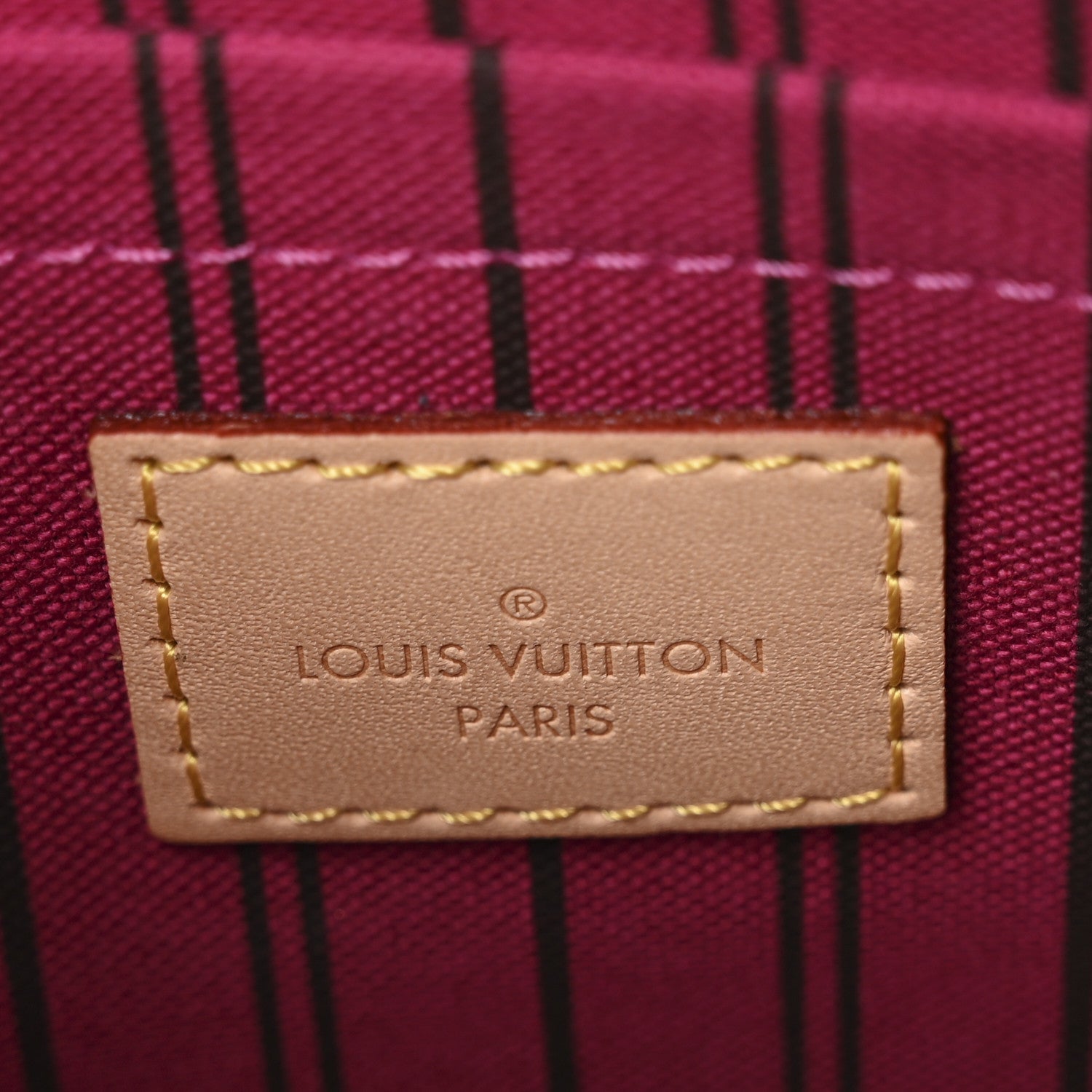 Louis Vuitton Monogram Neverfull MM GM Pochette 6 of 7