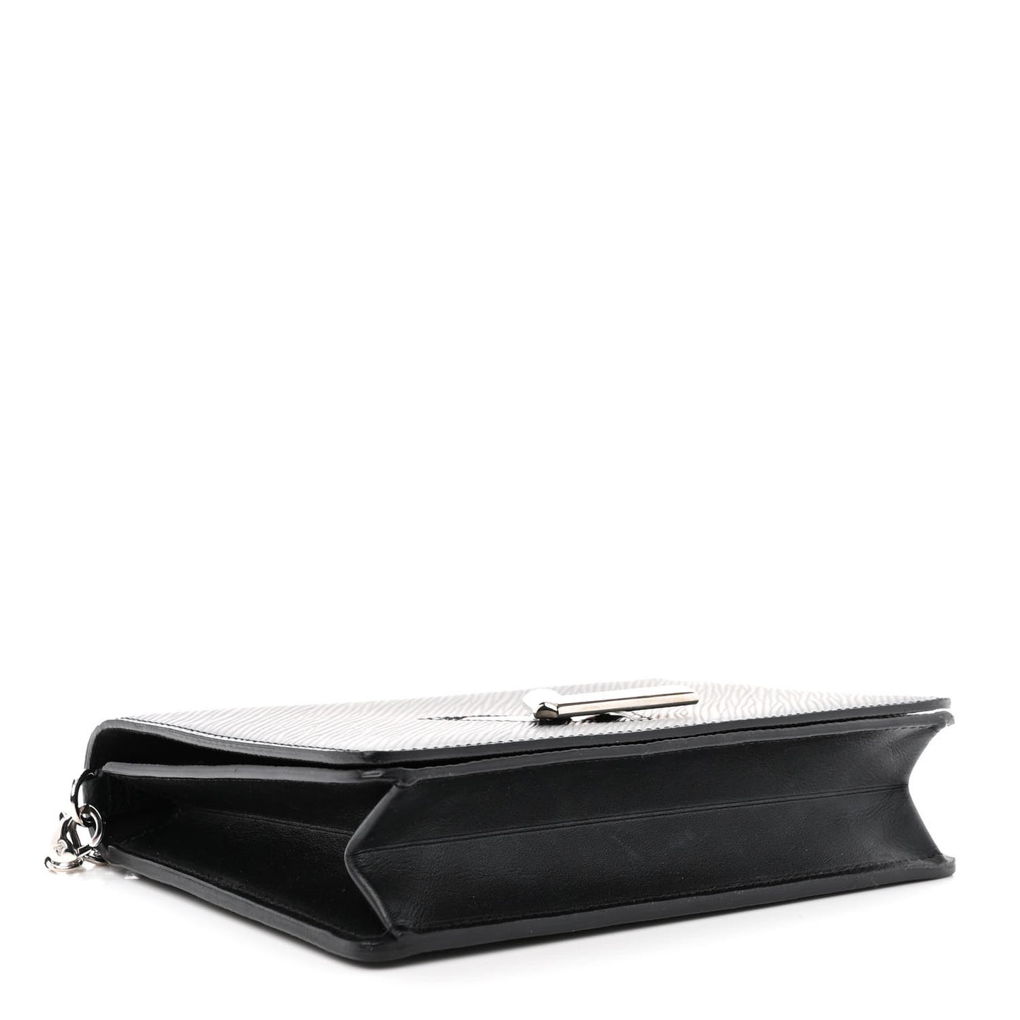 Epi Twist Belt Chain Wallet Black