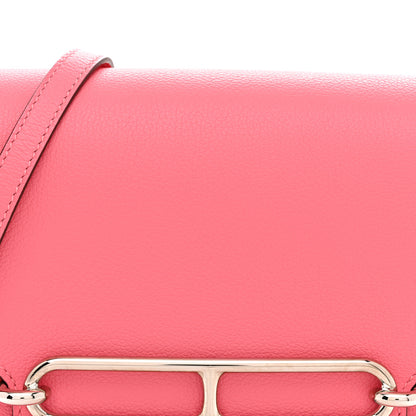 Hermes Evercolor Mini Sac Roulis Rose Azalee 8 of 11