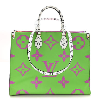 Louis Vuitton Monogram Giant Onthego GM Pink Lilac 1 of 9