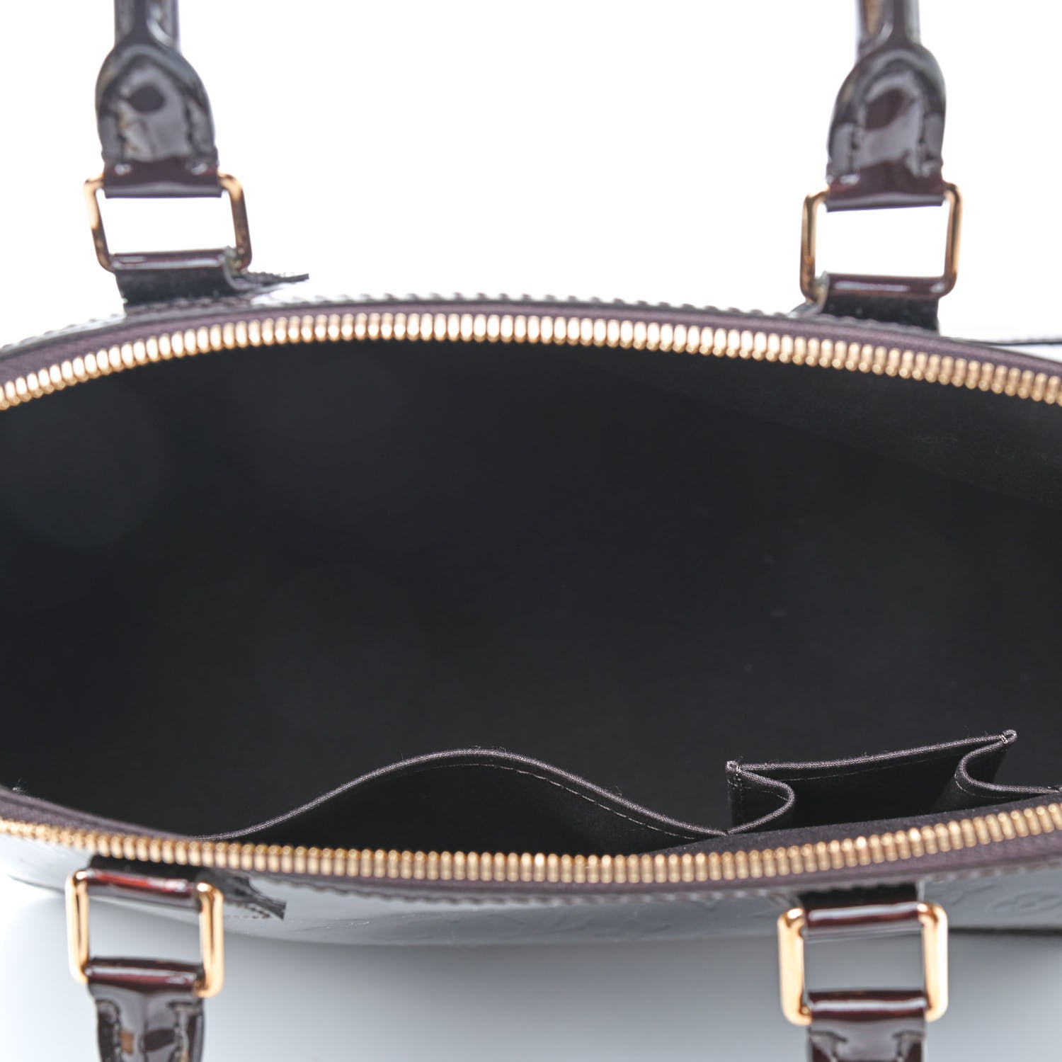 Louis Vuitton Vernis Alma GM Amarante 5 of 9