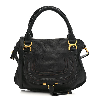 Chloe Calfskin Medium Marcie Satchel Black 1 of 18