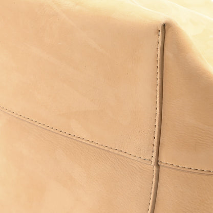 The Row Nubuck Medium N/S Park Tote Croissant 10 of 10