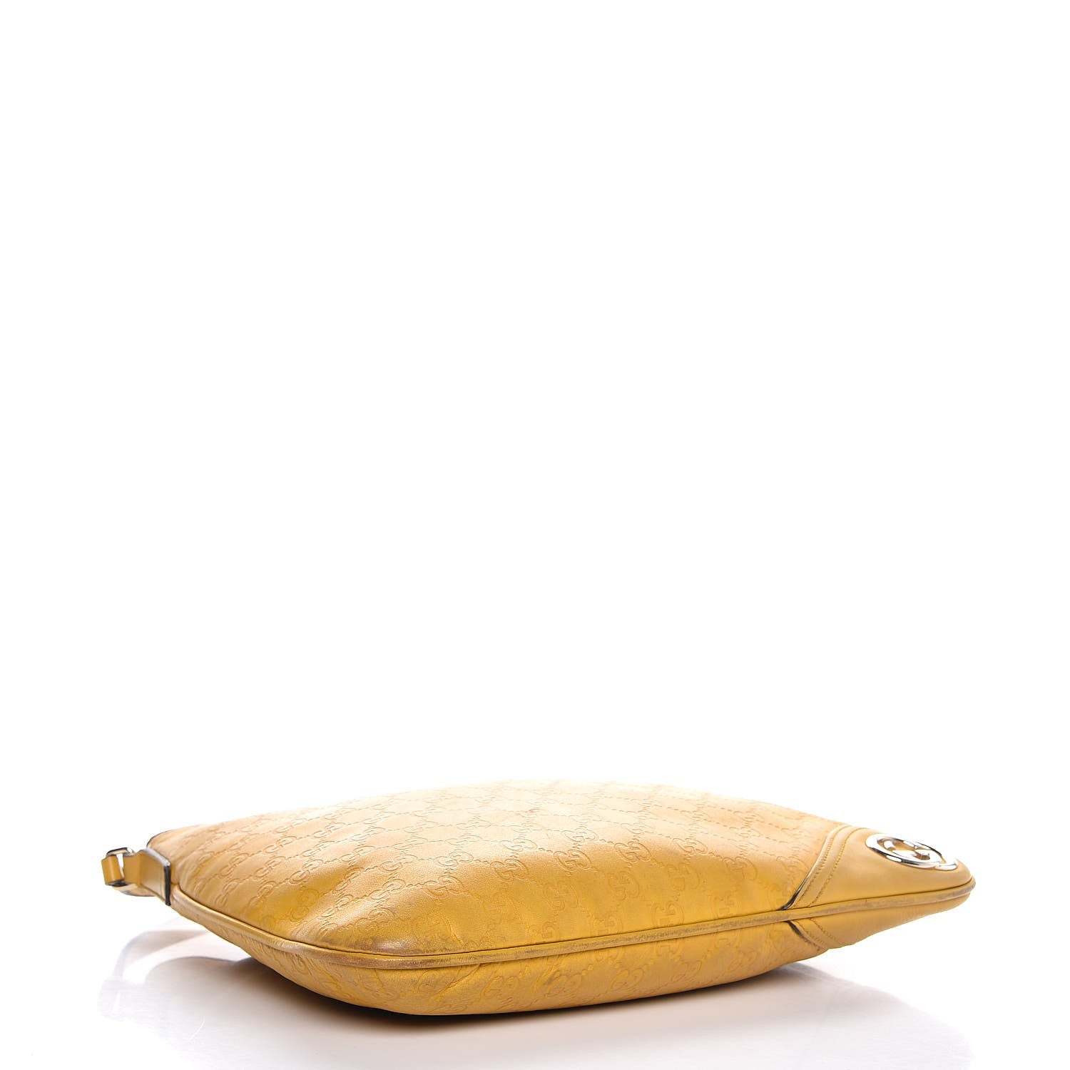 Gucci Guccissima Medium New Britt Hobo Yellow 4 of 26