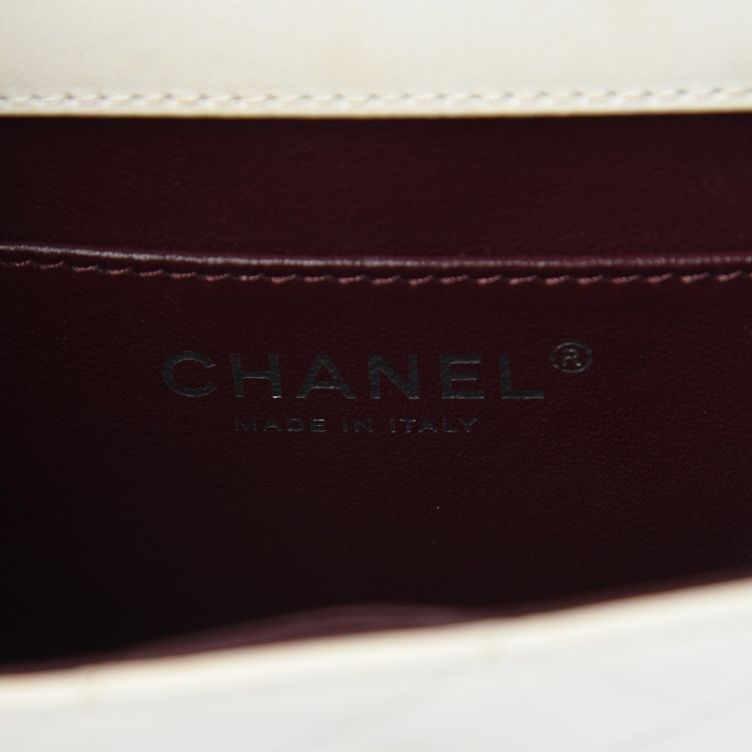 Chanel Lambskin Quilted Mini Crossing Times White 5 of 12