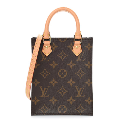 Louis Vuitton Monogram Petit Sac Plat 1 of 10