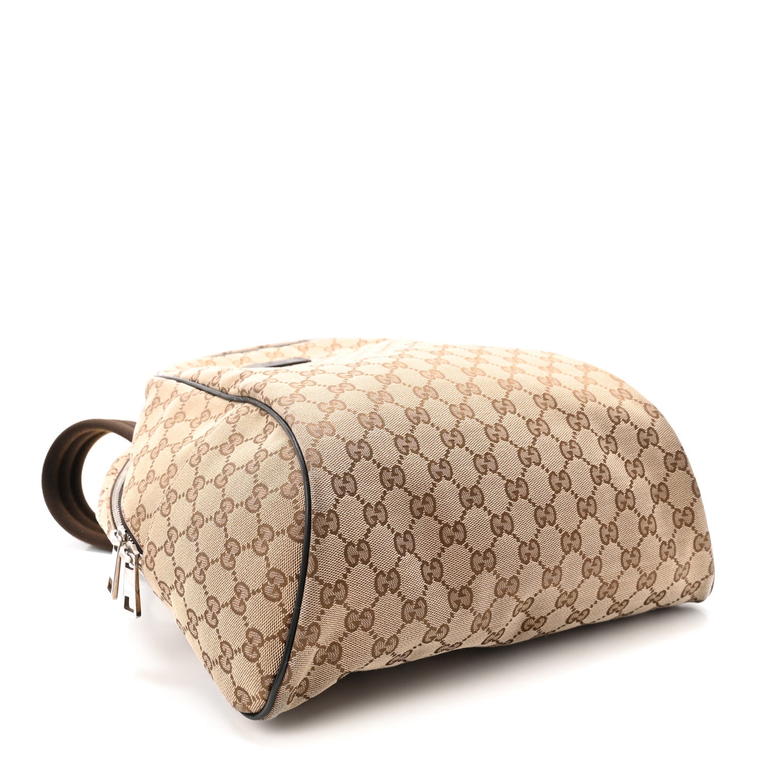Gucci Monogram Travel Backpack Dark Brown 4 of 11