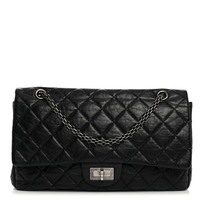 Chanel Aged Calfskin Quilted 2.55 Reissue 227 Flap Black 1 of 10