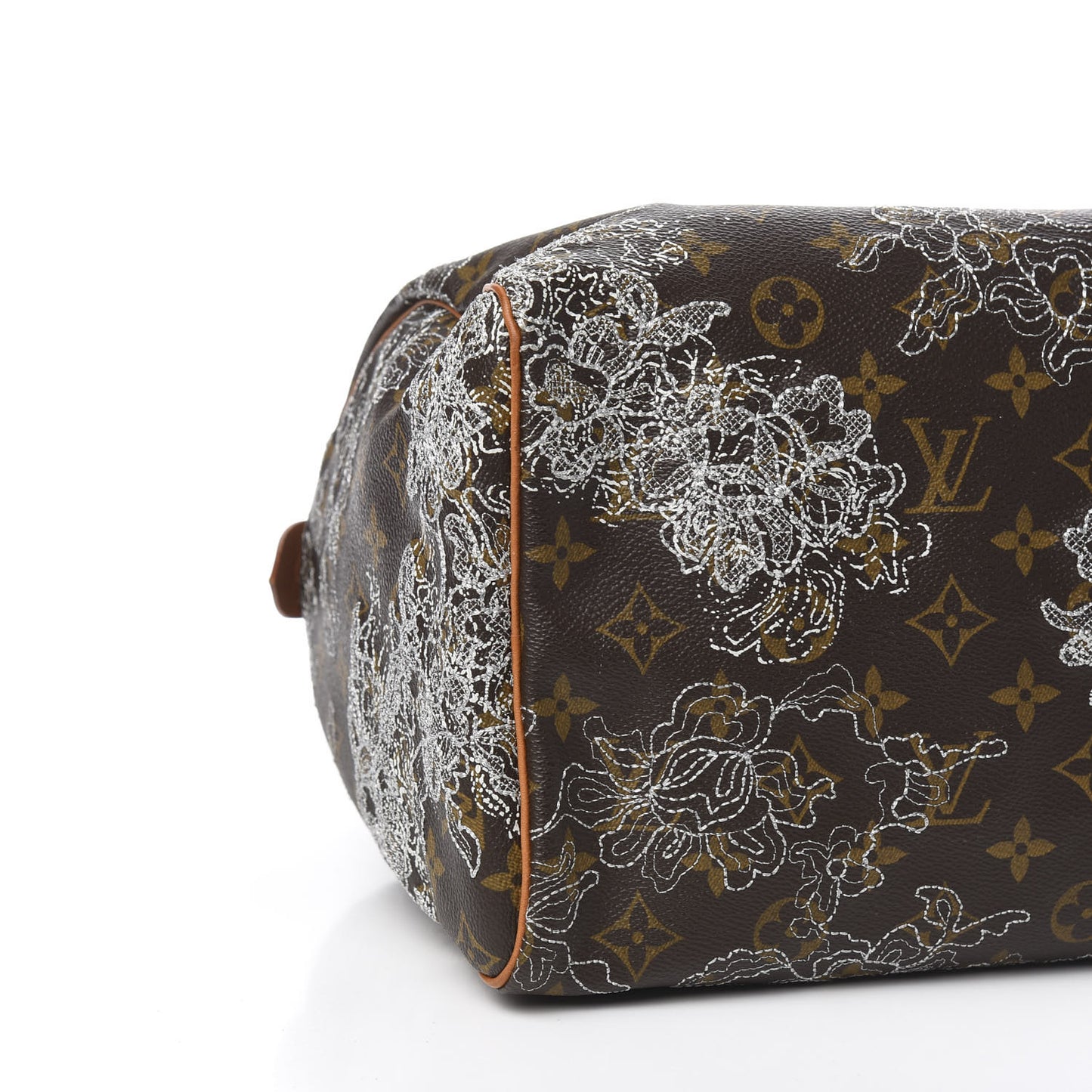 Monogram Dentelle Speedy 30 Silver