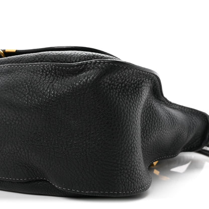 Chloe Calfskin Medium Marcie Satchel Black 10 of 11