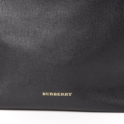 Burberry Grainy Calfskin House Check Small Canterbury Black 11 of 11