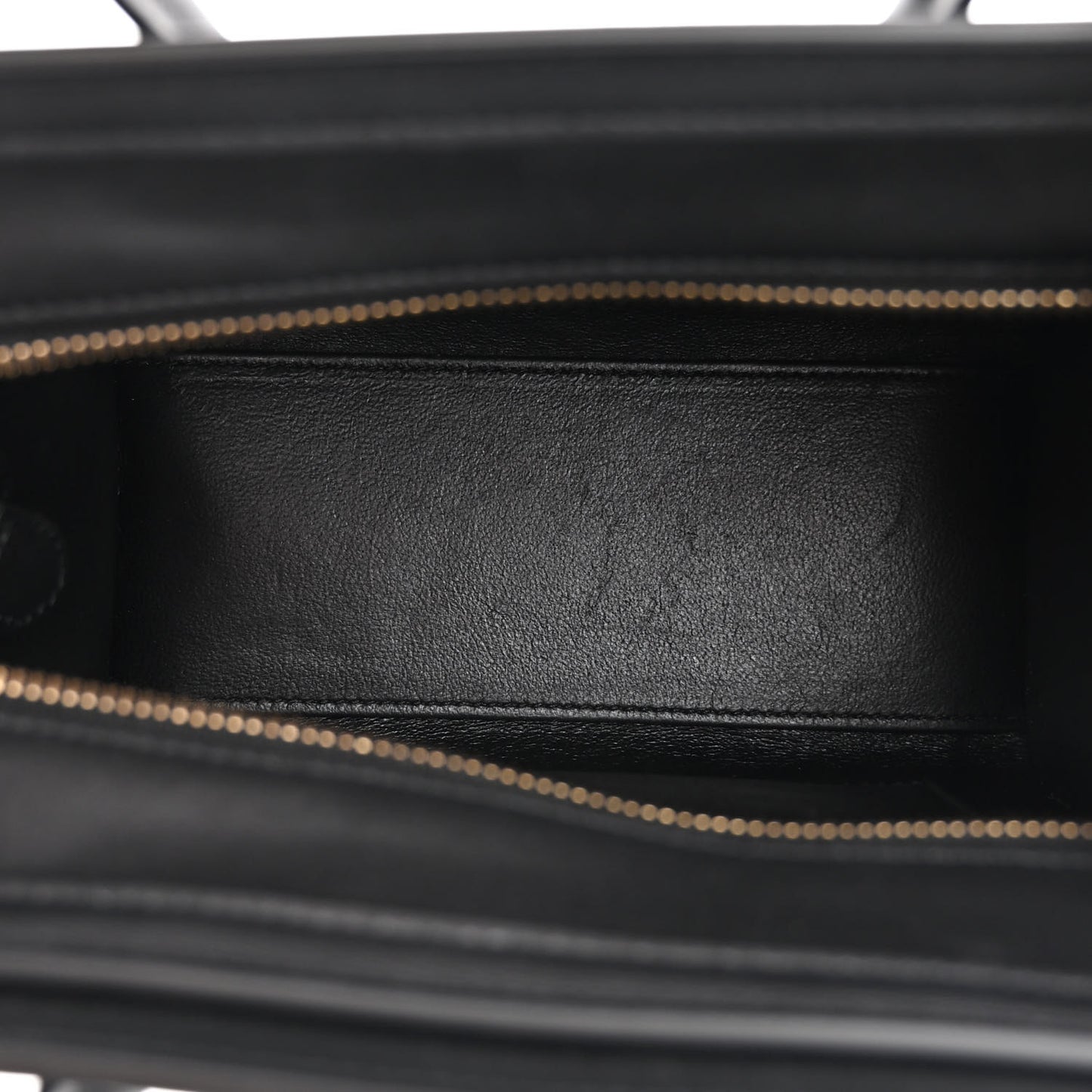 Smooth Calfskin Nano Luggage Black