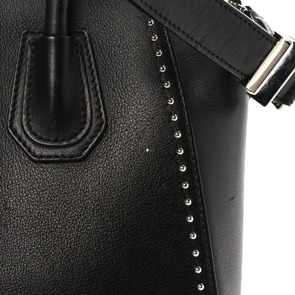 Givenchy Smooth Calfskin Small Studded Antigona Black 12 of 13