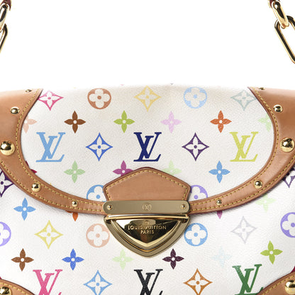Louis Vuitton Monogram Multicolor Beverly MM White 10 of 10