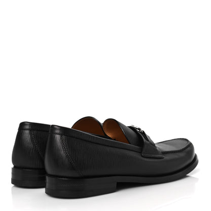 Louis Vuitton Epi Mens Major Loafers 9 Black 4 of 7