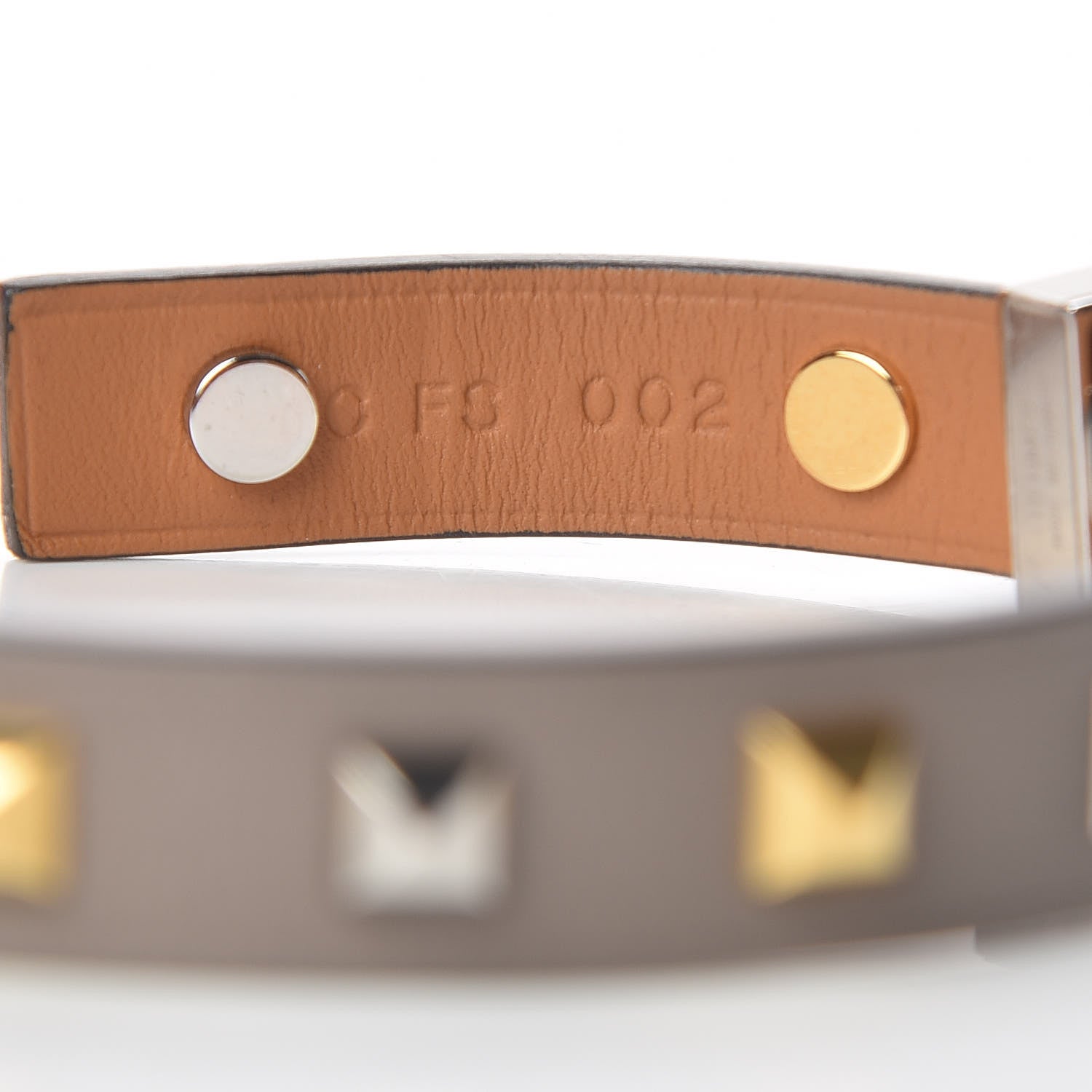 Hermes Swift Mini Dog Clous Carres Bracelet T2 Gris Asphalte 5 of 6