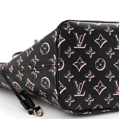 Louis Vuitton Monogram Fall For You Neverfull MM Black 8 of 9