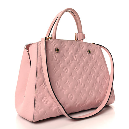 Louis Vuitton Empreinte Montaigne BB Rose Ballerine 3 of 10