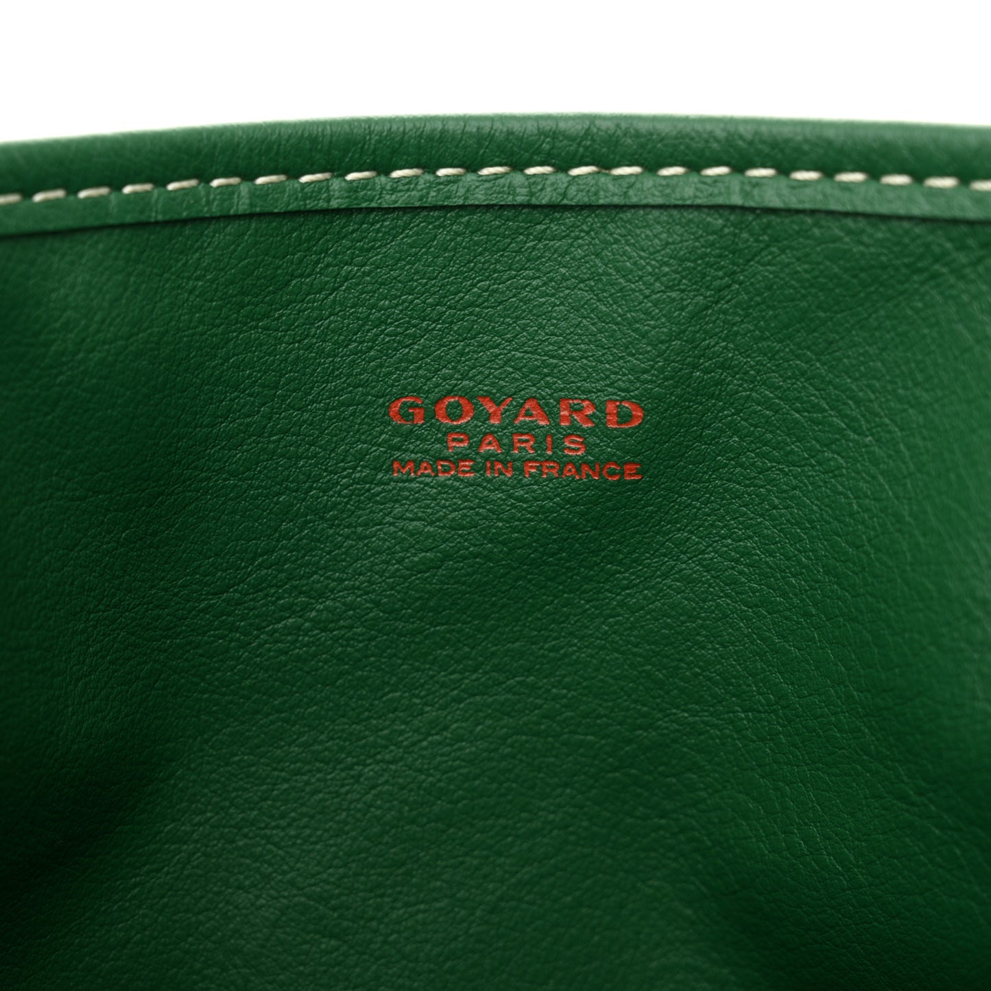 Goyardine Reversible Mini Anjou Green