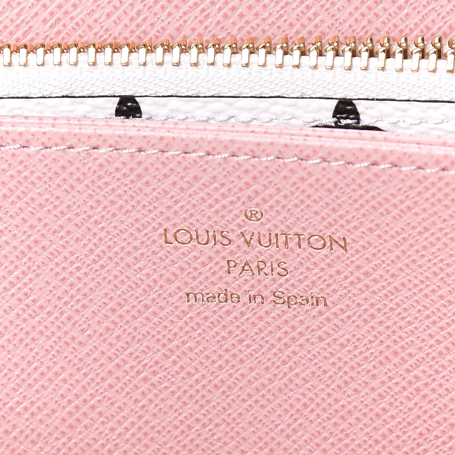 Louis Vuitton Monogram Giant Zippy Wallet Rouge Rose 9 of 14