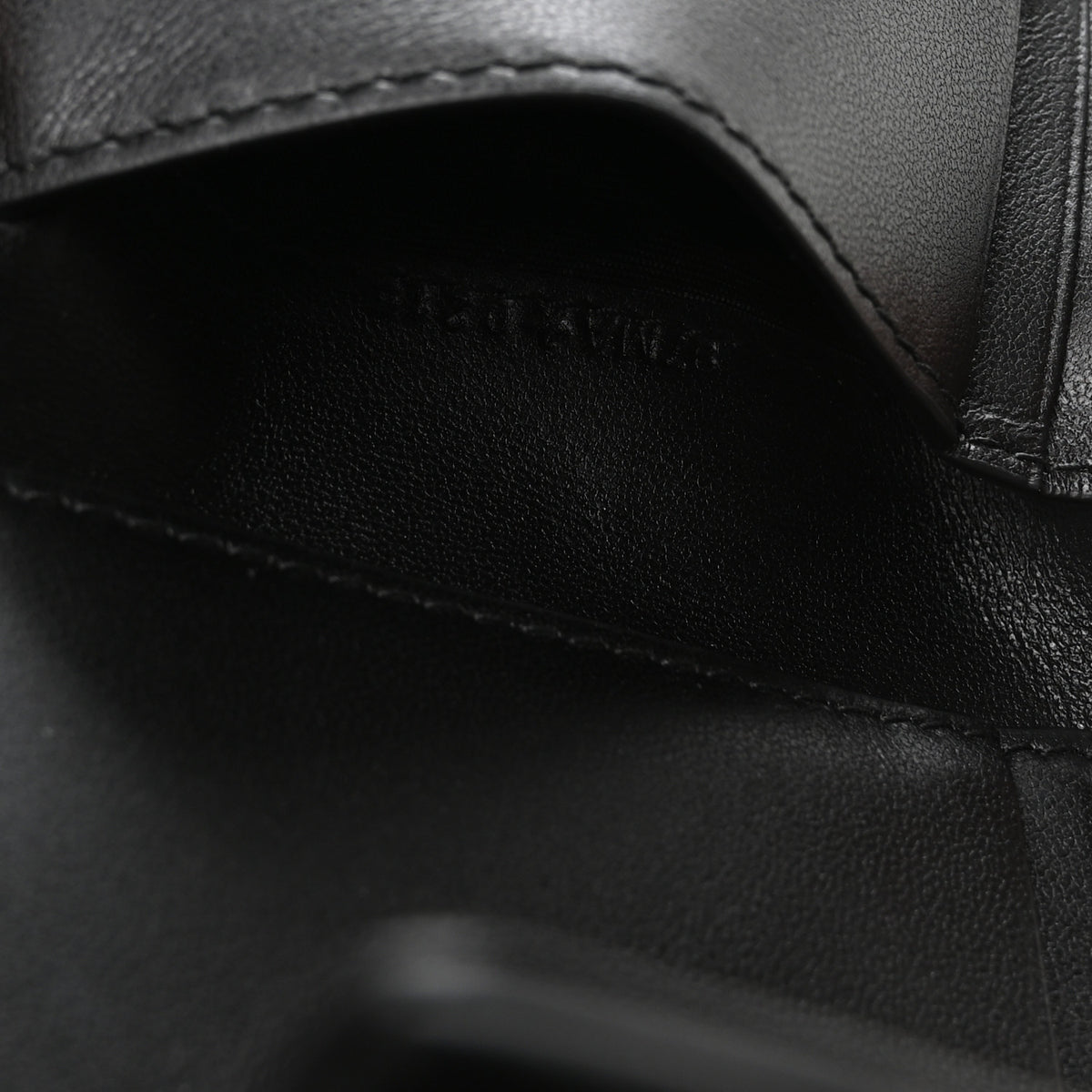 Lambskin Cannage Lady Dior Lotus Wallet Black