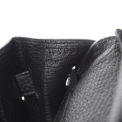 Hermes Togo Birkin 25 Black 7 of 13