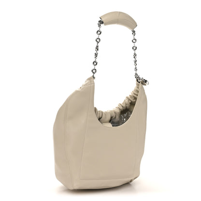 Loewe Buttery Nappa Lambskin Small Squeeze Bag Sea Salt 3 of 9