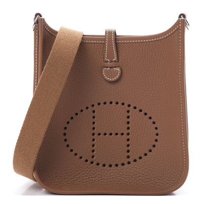 Hermes Taurillon Clemence Evelyne TPM Gold 1 of 11